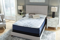 Bonita Springs Plush Queen Mattress with Head-Foot Model Better Queen Adjustable Base - furniture place usa