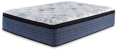 Bonita Springs Euro Top Queen Mattress with Head-Foot Model Better Queen Adjustable Base - furniture place usa