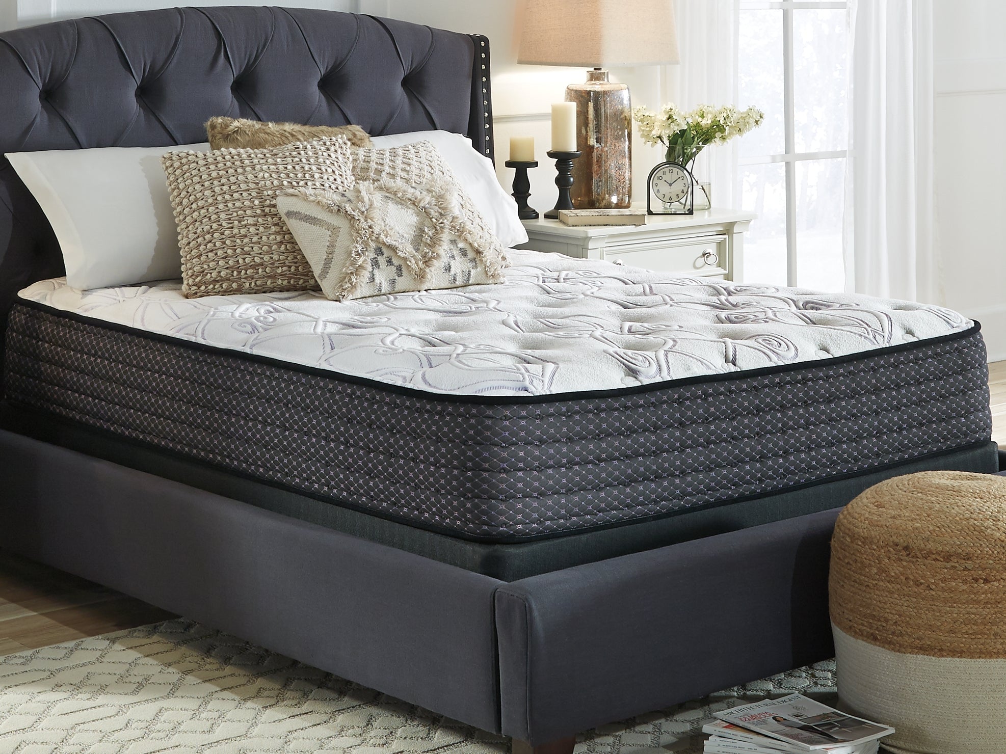 Limited Edition Plush Queen Mattress with Better than a Boxspring Queen Foundation - furniture place usa