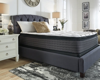 Limited Edition Pillowtop Queen Mattress with Head-Foot Model Better Queen Adjustable Base - furniture place usa