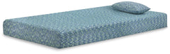 iKidz Blue Twin Mattress and Pillow - M65811 - furniture place usa