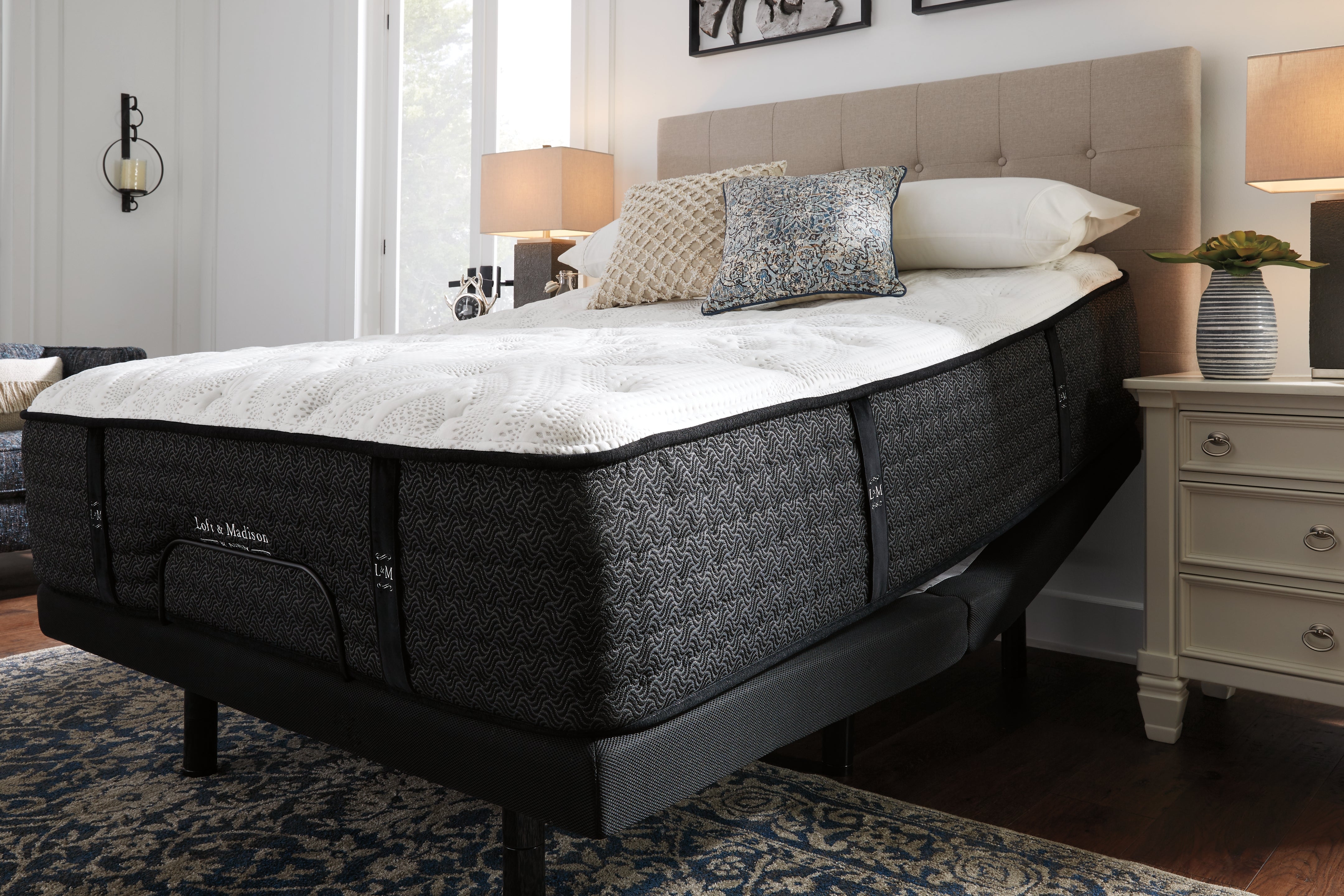 Limited Edition Firm California King Mattress with Head-Foot Model Better California King Adjustable Head Base - furniture place usa