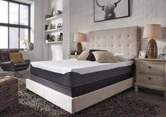 10 Inch Chime Elite King Memory Foam Mattress in a box with Adjustable Head King Base - furniture place usa