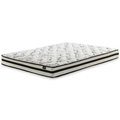 8 Inch Chime Innerspring King Mattress in a Box with Head-Foot Model Best King Adjustable Base - furniture place usa