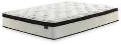 Chime 12 Inch Hybrid King Mattress in a Box with Head-Foot Model Better King Adjustable Base - furniture place usa