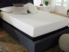 10 Inch Chime Memory Foam King Mattress in a Box with Adjustable Head King Base - furniture place usa