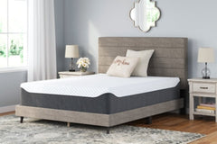 14 Inch Chime Elite Queen Memory Foam Mattress in a Box with Adjustable Head Queen Base - furniture place usa