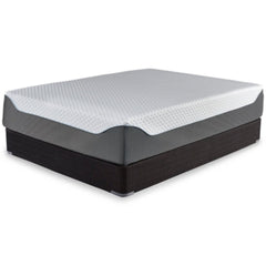 14 Inch Chime Elite Queen Memory Foam Mattress in a Box with Head-Foot Model Better Queen Adjustable Base - furniture place usa