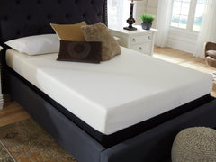 Chime 8 Inch Memory Foam Twin Mattress in a Box with Better than a Boxspring Twin Foundation - furniture place usa