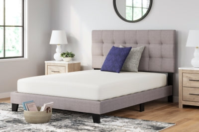 Chime 8 Inch Memory Foam Queen Mattress in a Box with Adjustable Head Queen Base - furniture place usa