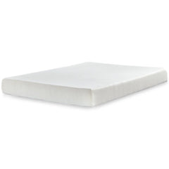 Chime 8 Inch Memory Foam Queen Mattress in a Box with Head-Foot Model Better Queen Adjustable Base - furniture place usa