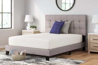 Chime 12 Inch Memory Foam Queen Mattress in a Box with Adjustable Head Queen Base - furniture place usa