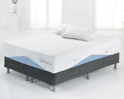 12 Inch Chime Elite Queen Adjustable Base with Mattress - furniture place usa