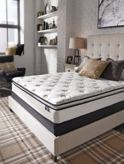 10 Inch Bonnell PT King Mattress with Better than a Boxspring 2-Piece King Foundation - furniture place usa