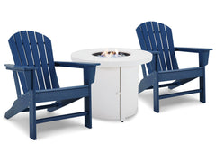 Sundown Treasure Fire Pit Table and 2 Chairs - furniture place usa