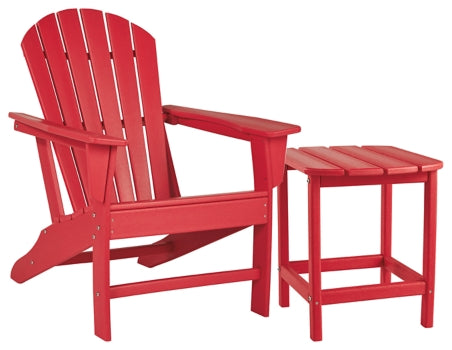 Sundown Treasure Outdoor Chair with End Table - furniture place usa