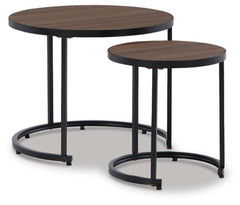 Ayla Outdoor Nesting End Tables (Set of 2) - furniture place usa