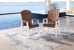 Genesis Bay Outdoor Dining Arm Chair (Set of 2) - furniture place usa