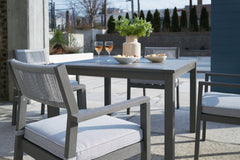 Eden Town Outdoor Dining Table and 4 Chairs - furniture place usa