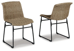 Amaris Outdoor Dining Chair (Set of 2) - furniture place usa