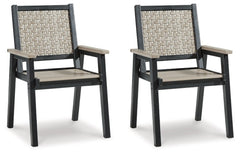 Mount Valley Arm Chair (set Of 2) - furniture place usa