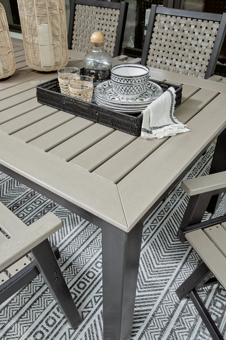 Mount Valley Outdoor Dining Table - furniture place usa
