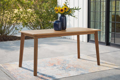 Janiyah Outdoor Dining Table - furniture place usa