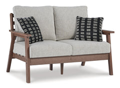 Emmeline Outdoor Sofa and Loveseat - furniture place usa