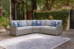 Naples Beach 3-Piece Outdoor Sectional - furniture place usa