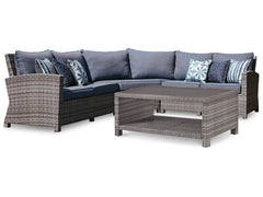 Silo Point 3-Piece Outdoor Sectional with Coffee Table
