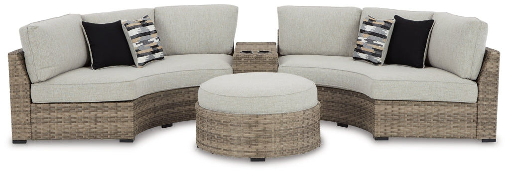 Calworth 4-Piece Outdoor Sectional - furniture place usa
