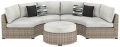 Calworth 2-Piece Sectional with Ottoman - furniture place usa