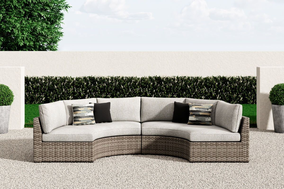 Calworth 2-Piece Outdoor Sectional - furniture place usa