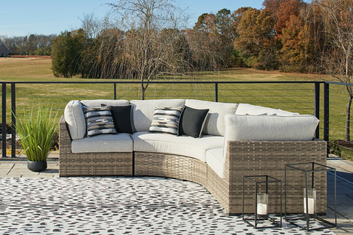Calworth 3-Piece Outdoor Sectional - furniture place usa