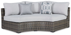 Harbor Court 4-Piece Outdoor Sectional - furniture place usa