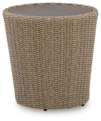 Danson Outdoor Coffee Table with End Table - furniture place usa
