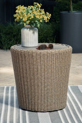 Danson Outdoor End Table - furniture place usa