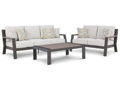 Tropicava Outdoor Sofa and Loveseat with Coffee Table - furniture place usa