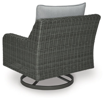 Elite Park Outdoor Swivel Lounge with Cushion - furniture place usa