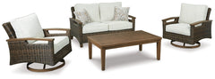 Paradise Trail Loveseat with Cushion - furniture place usa
