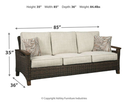 Paradise Trail Outdoor Sofa and Loveseat - furniture place usa