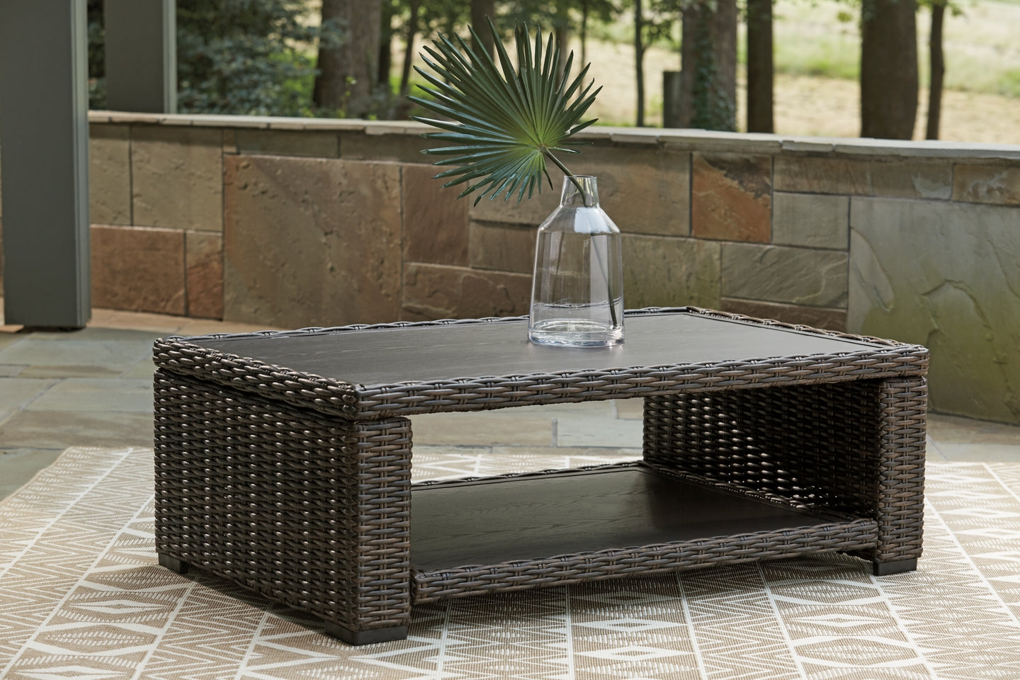 Grasson Lane Outdoor Sofa and Loveseat with Coffee Table - furniture place usa