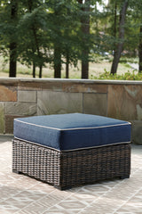 Grasson Lane Outdoor Sofa, Loveseat and Ottoman - furniture place usa