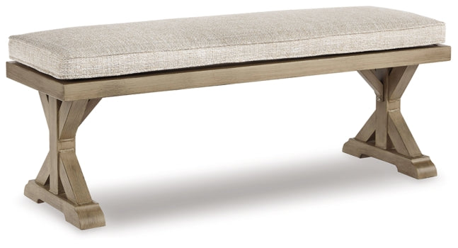 Beachcroft Bench with Cushion - furniture place usa