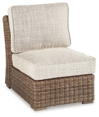 Beachcroft Armless Chair with Cushion - furniture place usa