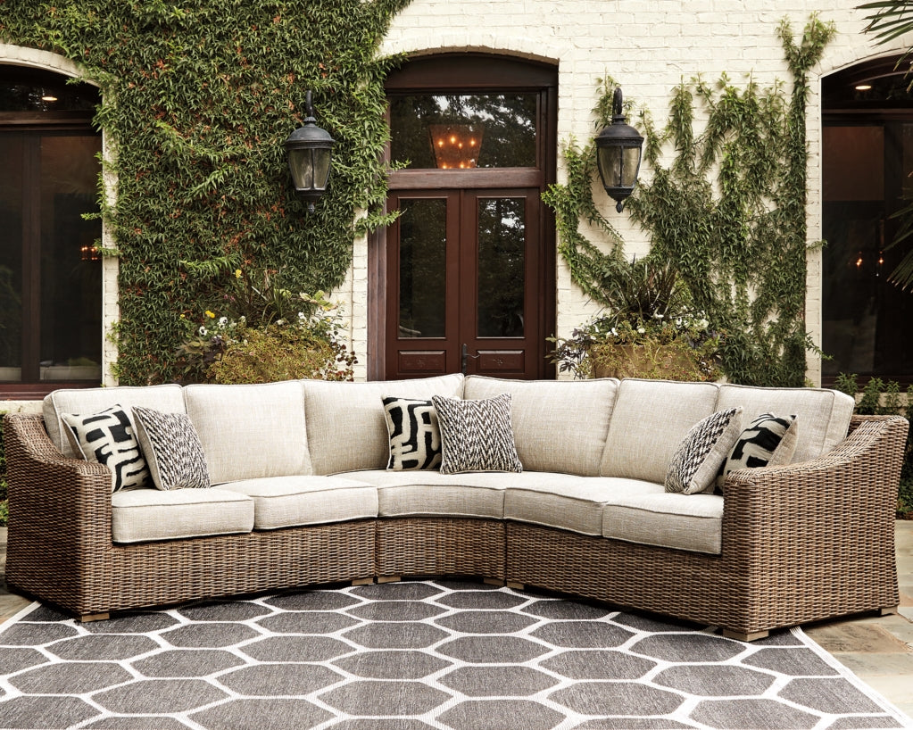 Beachcroft 3-Piece Outdoor Seating Set - furniture place usa