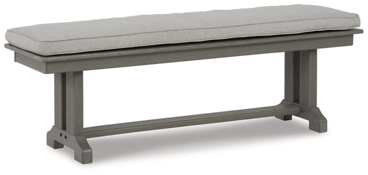 Visola Bench with Cushion - furniture place usa