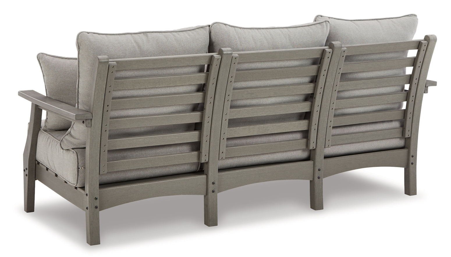 Visola Outdoor Sofa and 2 Chairs with Coffee Table - furniture place usa