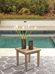 Gerianne Outdoor Coffee Table with 2 End Tables - furniture place usa