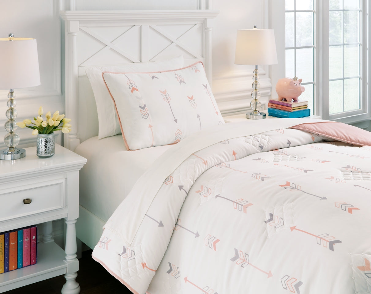 Lexann Twin Comforter Set - furniture place usa